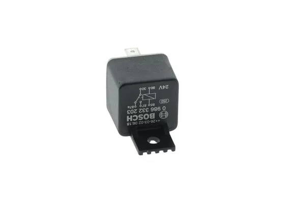 Röle 24V Çift Platinli 87A Saplı (Oem: 1164018) 0986332203