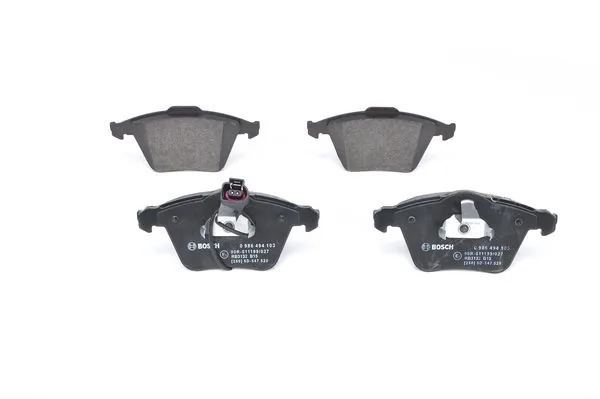 Fren Balatası Ön Volkswagen Audi Seat Uyumlu 0986494103