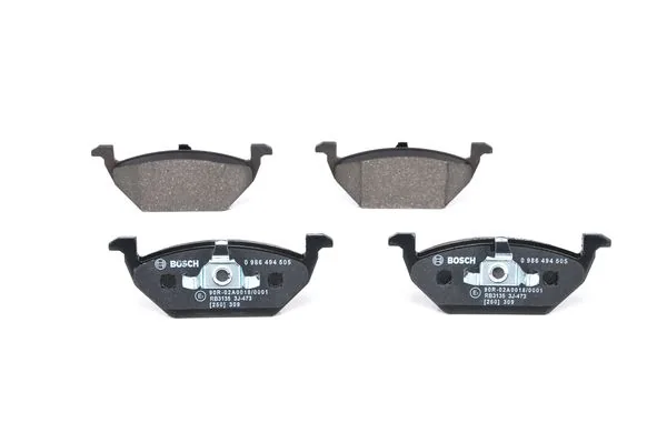 DİSK BALATA ÖN VW A3 SKODA OCTIVA LEON 0986TB2313 0986494505