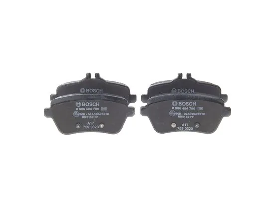 Bosch 0986494790 Fren Balatası Arka Mercedes Uyumlu