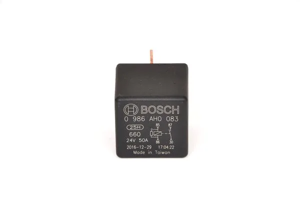 Mini Röle 24V 30A 4 Fişli Sapsız Kalın Fişli 0986AH0083