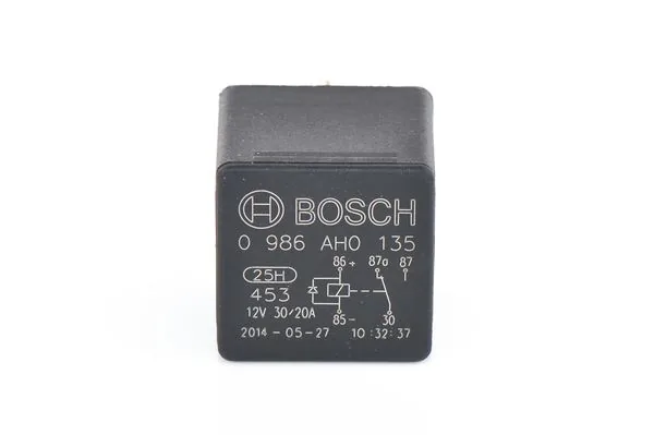 Röle 12V 5 Fişli Çift Platinli 87A Sapsız 0986AH0135