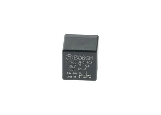 Röle 24V 20A 5 Fişli Sapsız Plastik Gövdeli (Oem: 5000560865) 0986AH0603