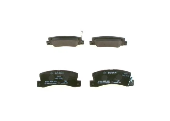 Bosch 0986TB2110 Disk Balata Arka Toyota Camry Carina 0986424383