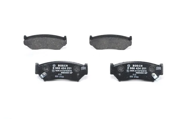 DİSK BALATA-ÖN SUZUKİ GRAND VITARA 0986424251 0986TB2211