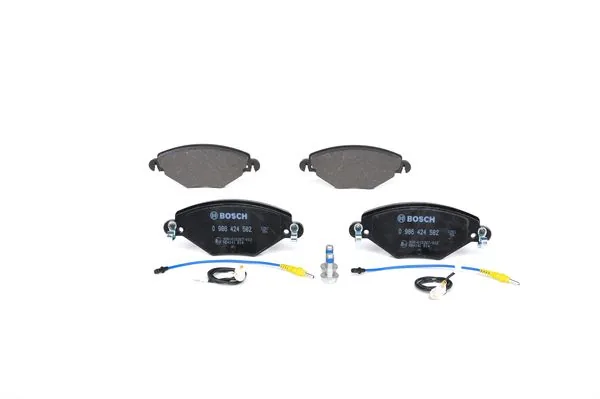 DİSK BALATA ÖN CITROEN C5 0986424582 0986TB2399