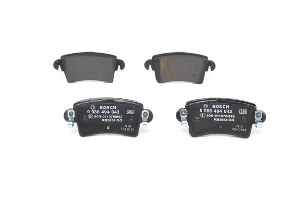 DİSK BALATA ARKA OPEL RENO MASTER 0986494043***( 0986TB2401