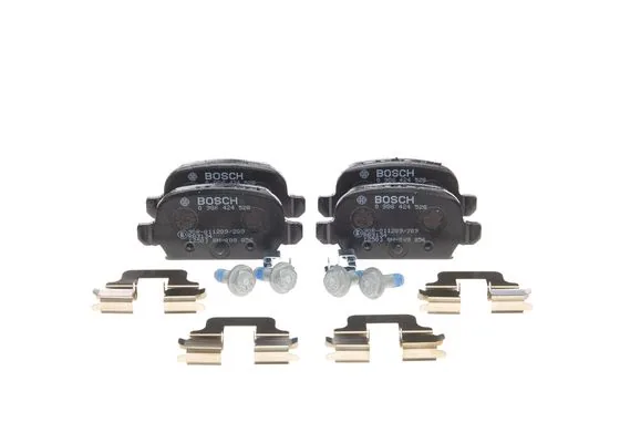 Bosch 0986TB2404 Disk Balata Arka Corsa Tigra 0986495280*0986424528