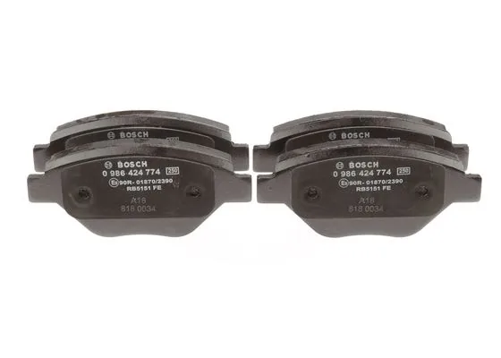 Bosch 0986TB2442 Disk Balata Ön Megane II 0986495069*0986424774