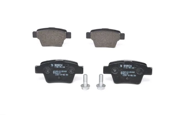 Bosch 0986TB3058 Disk Balata Arka Peugeot 207 0986494099*0986TB2896