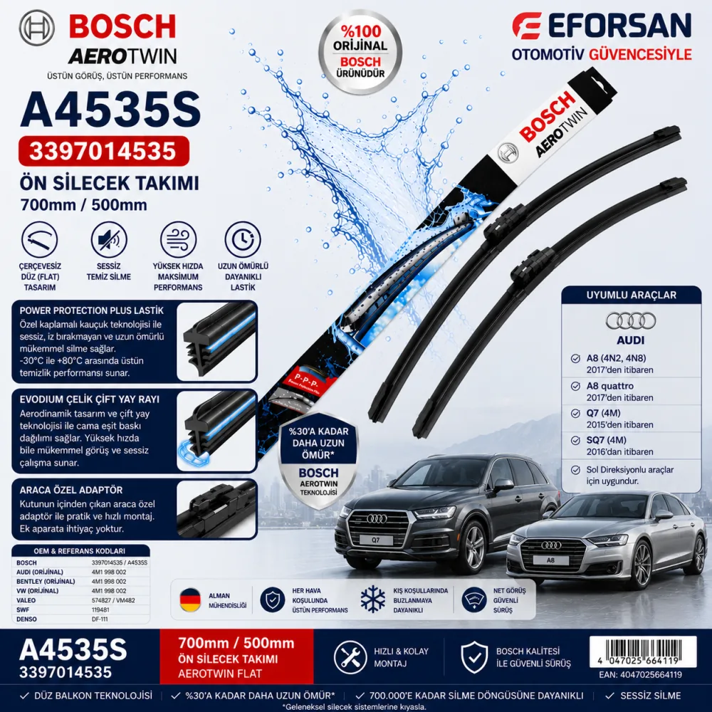 Aerotwin Silecek Takımı 700/500 mm 3397014535