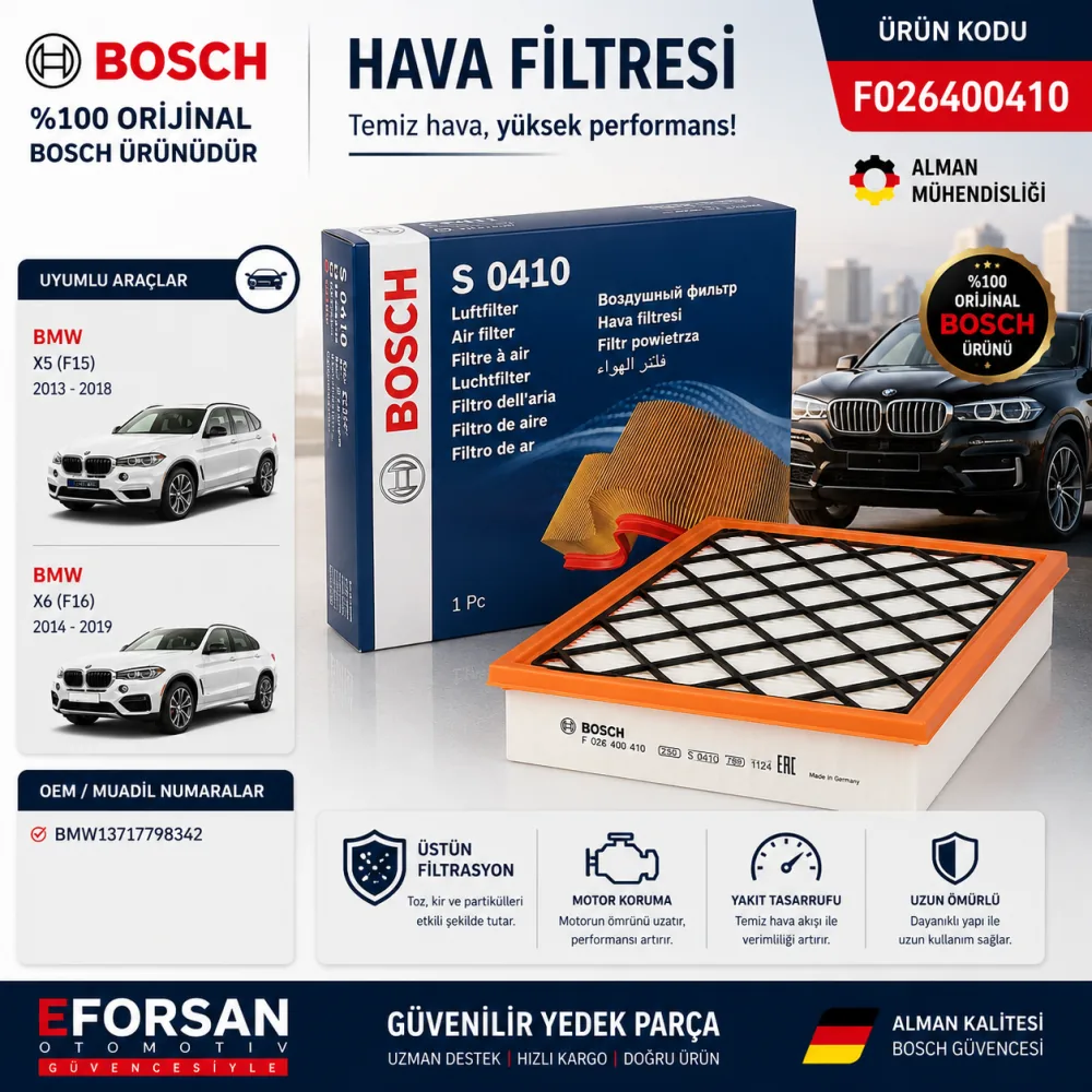 Hava Filtresi F026400410